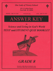 Science & Living in God’s World 8 Answer Key